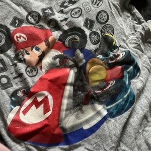 Super Mario and dragon ball tees for boys assorted